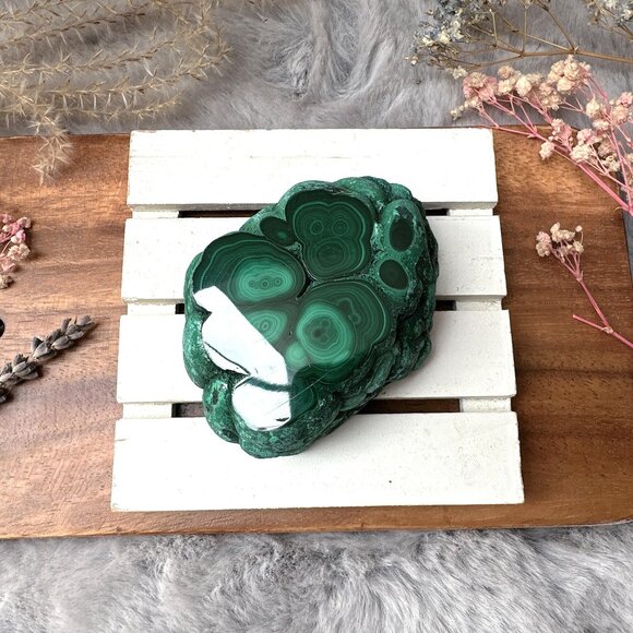 Gorgeous Malachite Free Form | Malachite Specimen - Picture 5 of 9